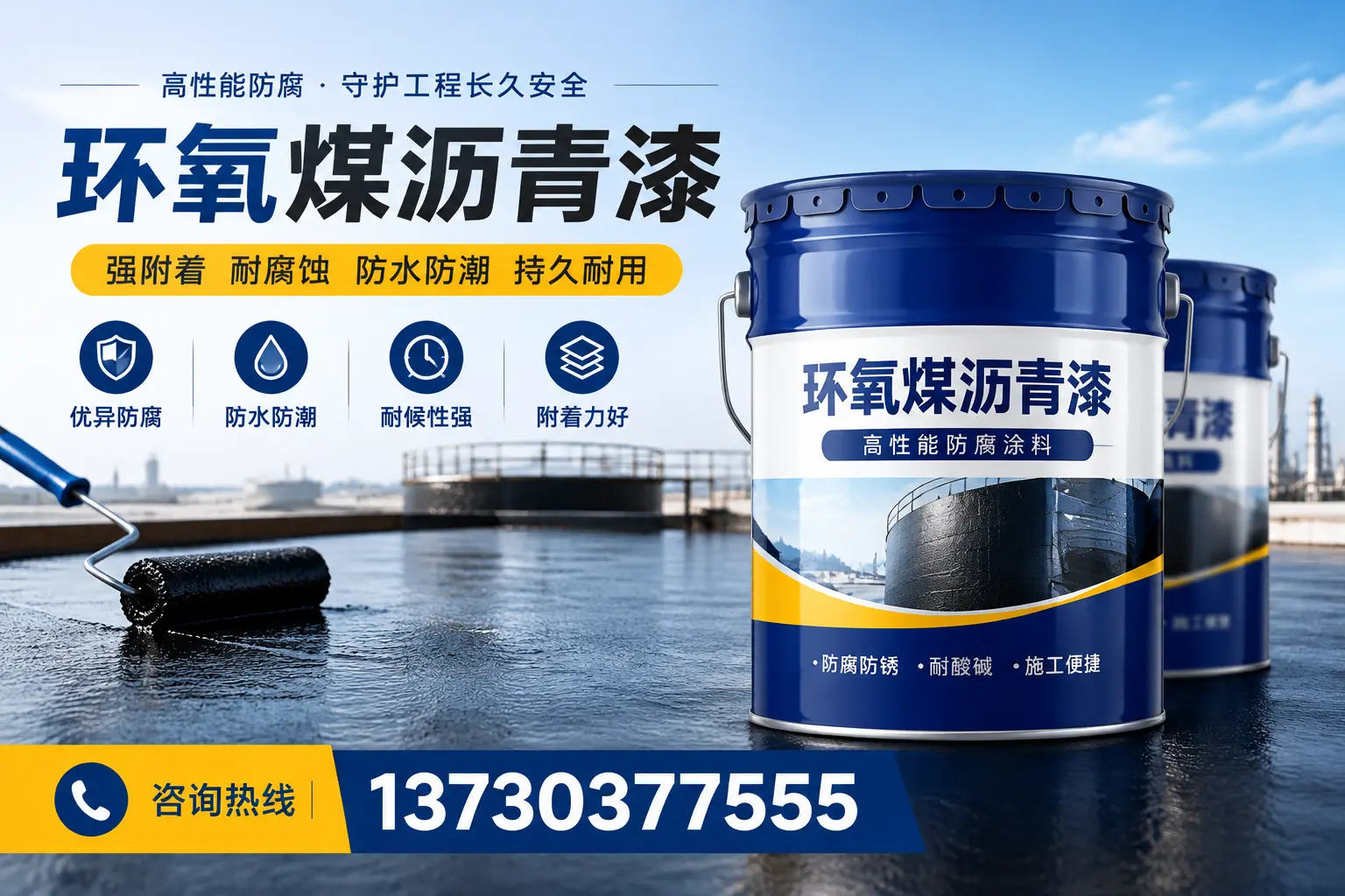 如何判断环氧煤沥青漆的质量?临邑消费者指南